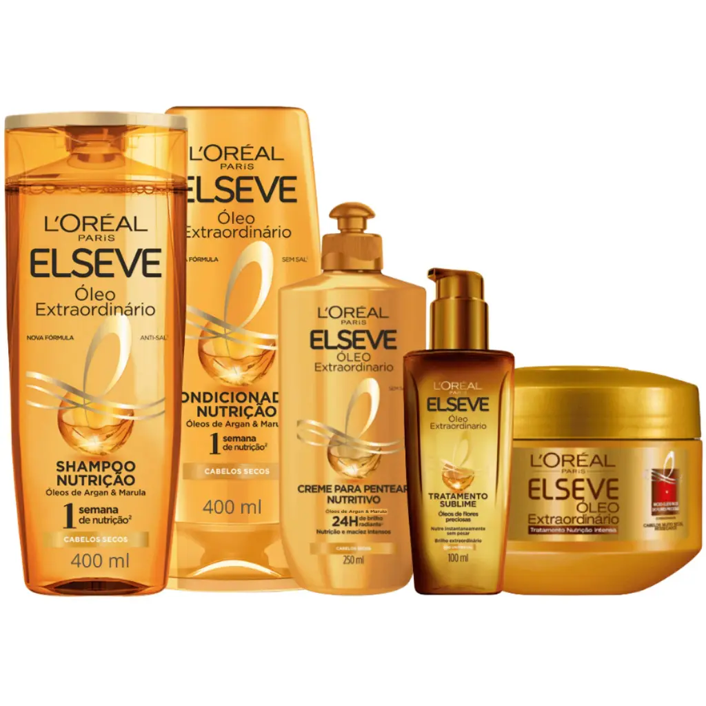 Kit Loreal Elseve Óleo Extraordinário - Escolha seu Kit