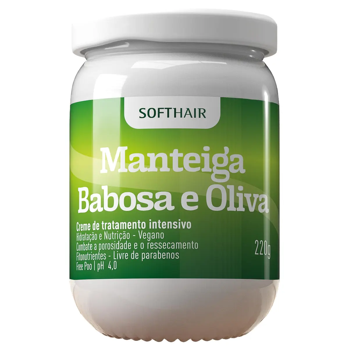 Creme Manteiga de Babosa e Oliva, Soft Hair - 1