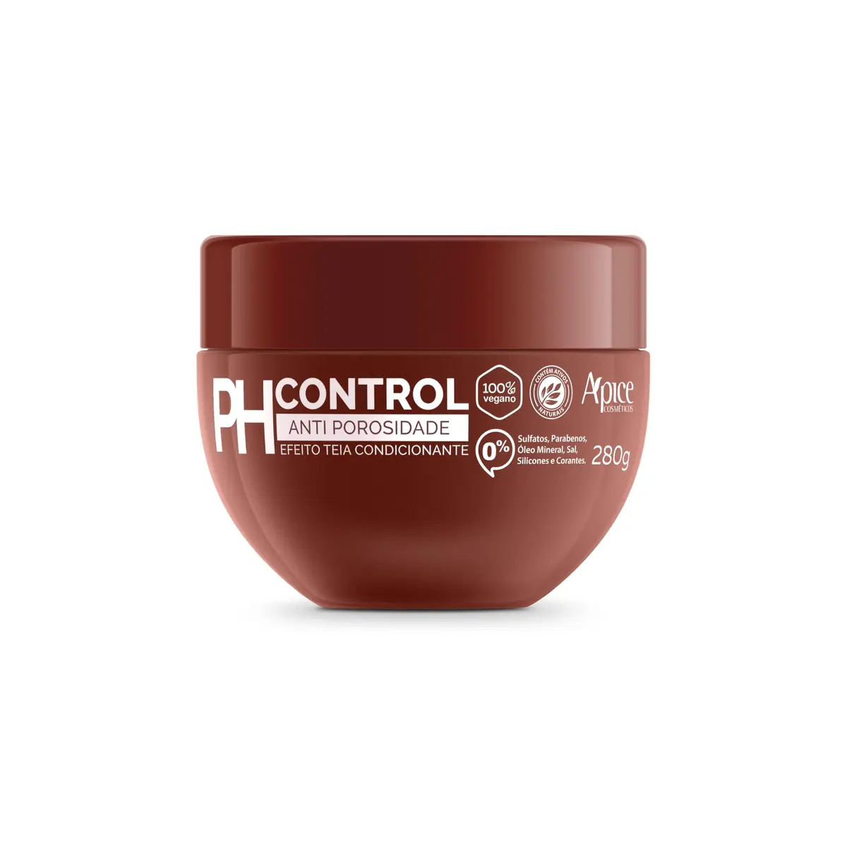 APSE Máscara Acidificante PH Control | Tratamento Anti-Porosidade com Efeito Teia para Selagem das Cutículas e Hidratação Profunda | 280g - 1