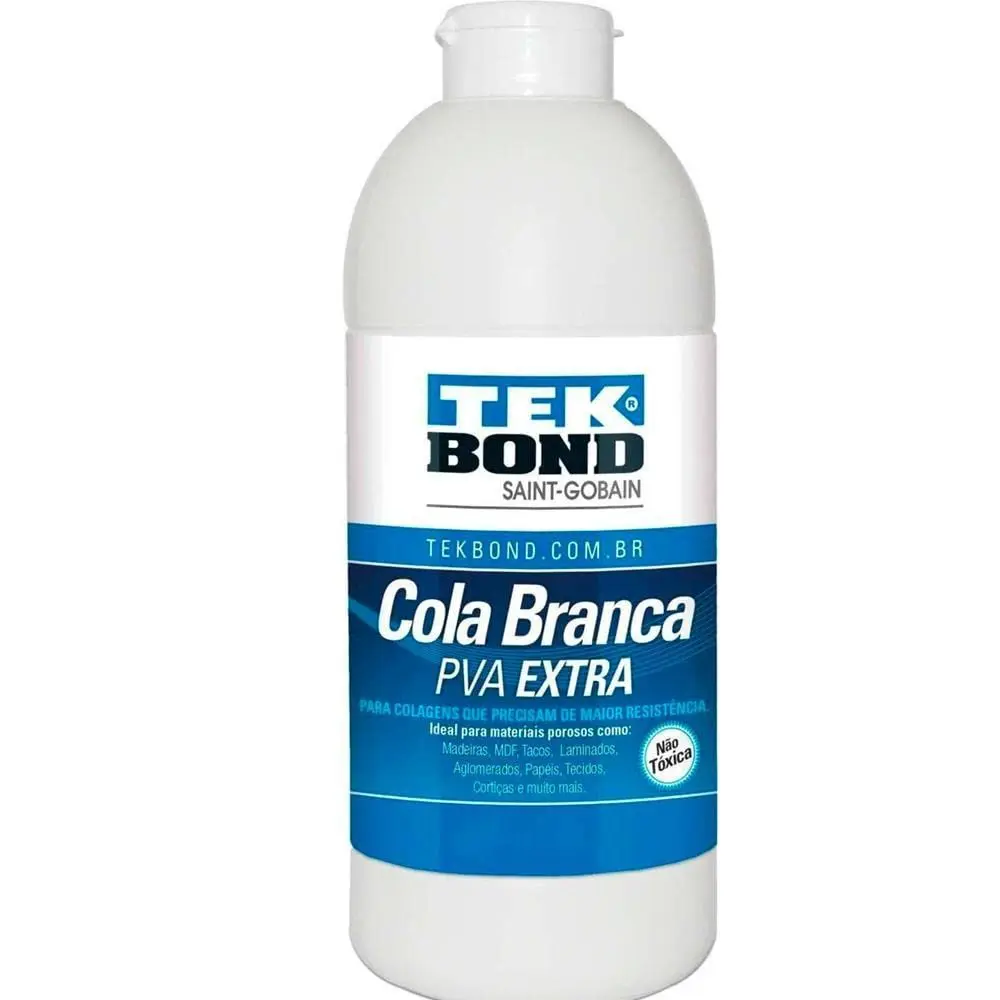 Tekbond Cola De Alta Resistencia Branca Pva Extra, 1kg