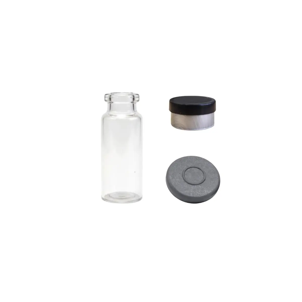 Frasco Vial Injetavel Especial 3ml Penicilina (10 Peças) (PRETO)