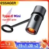 (R$ 17 com moedas) Mini Isqueiro Tipo-C Essager sem chama com desligamento automático - 1