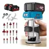 Tupia Laminadora Manual 800W com 2 Baterias - 1