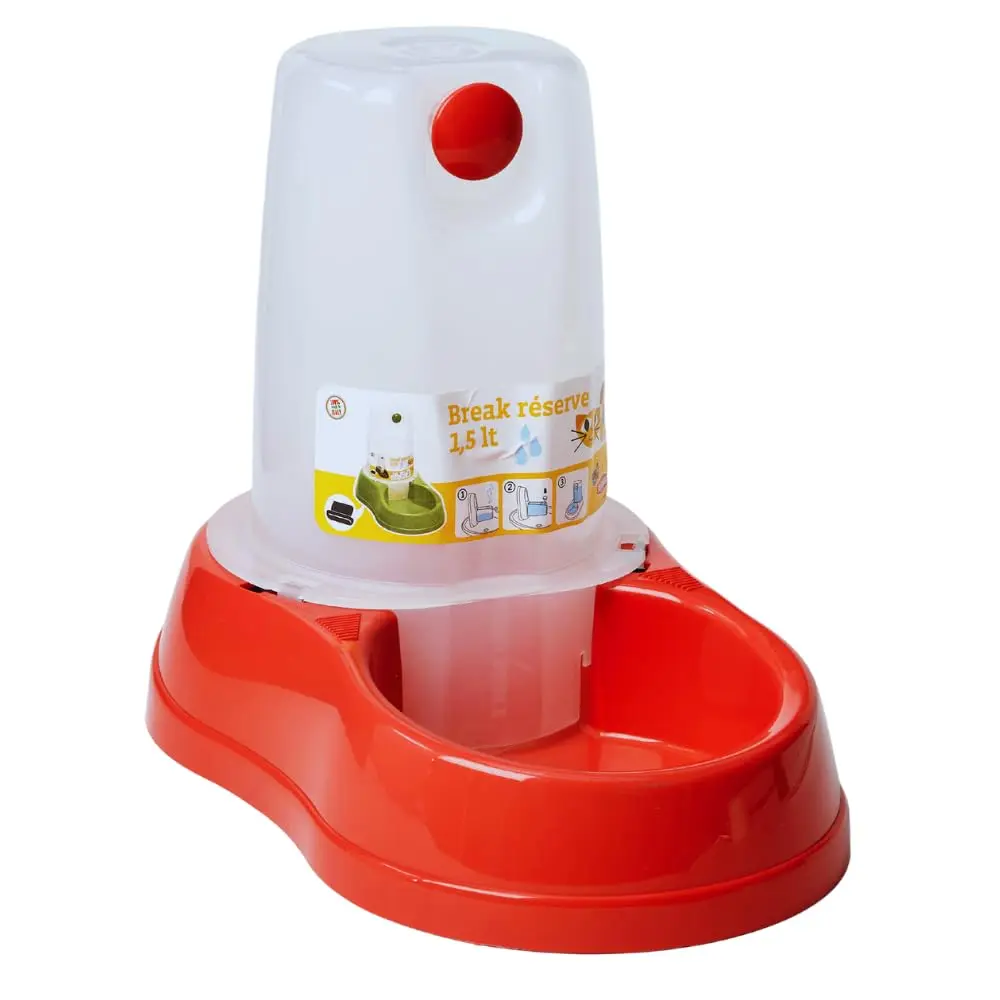 Chalesco Bebedouro 1,5 L para Cães (Cores Sortidas)