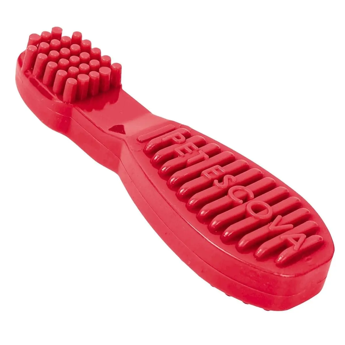 Pet Games Mordedor Super Resistente Escova Nylon para Cães, Tamanho P, Vermelho - 1