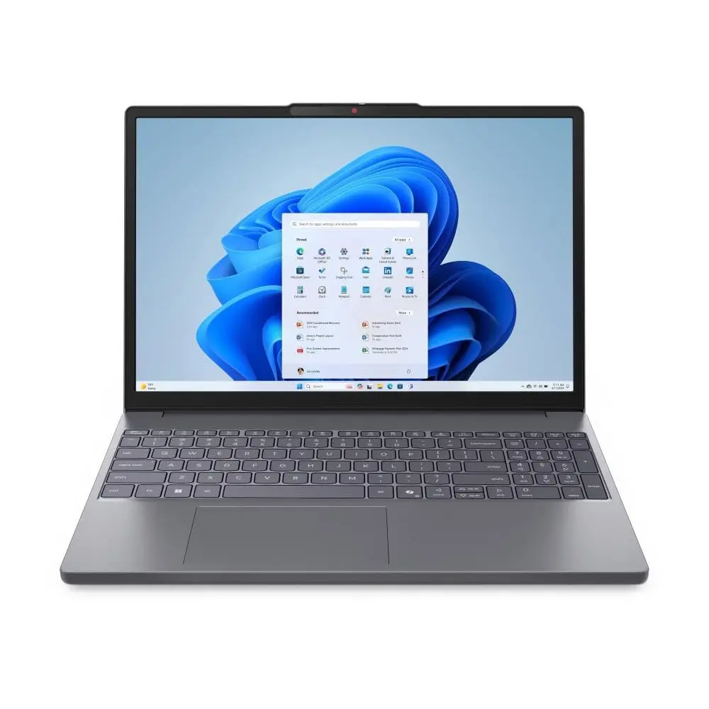 Notebook Lenovo IdeaPad Slim 3 15IRU10 Intel Core 3 100U 8GB 512GB SSD Windows 11 15.3" - 83NU0006BR Luna Grey