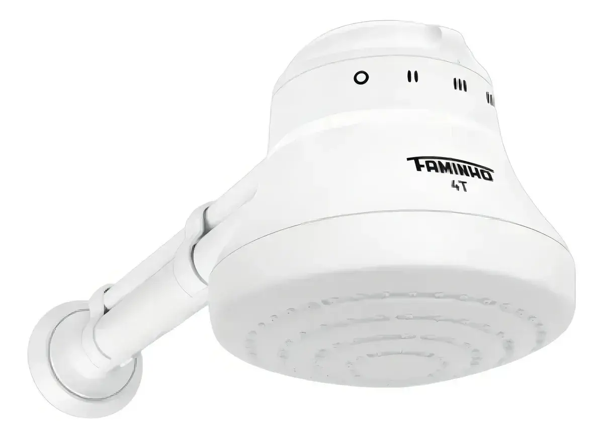 Chuveiro Elétrico Faminho 4T 6800W Baixa Pressão c/Cano - 1