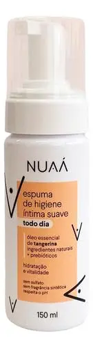 Espuma de Higiene Íntima Nuaá, Suave, 150ml | Todo Dia