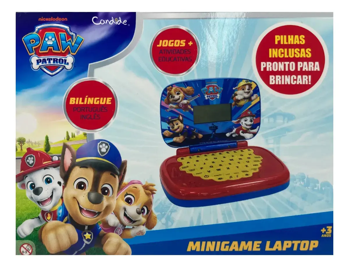 Laptop Infantil Candide Da Patrulha Canina - Bilingue thumbnail 3
