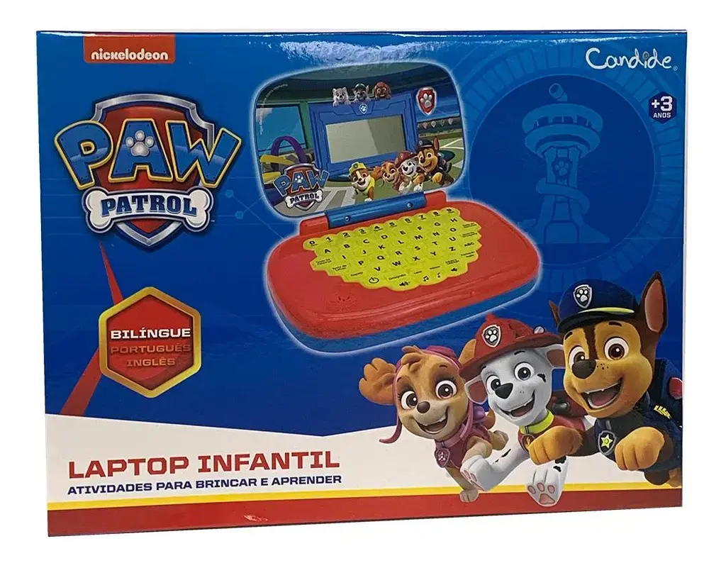 Laptop Infantil Candide Da Patrulha Canina - Bilingue thumbnail 8
