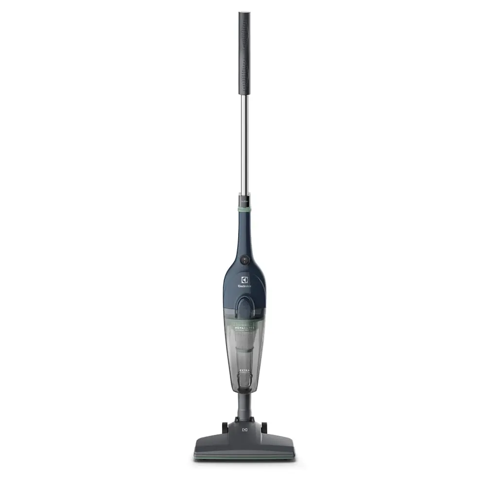 Electrolux Aspirador pó vertical 2 em 1 1450W HEPA STK14 Azul Denim 220V | Com fio, portátil de mão, potente, cabo de 5m e capacidade de 1,6L para limpeza prática, maior alcance e facilidade diária.