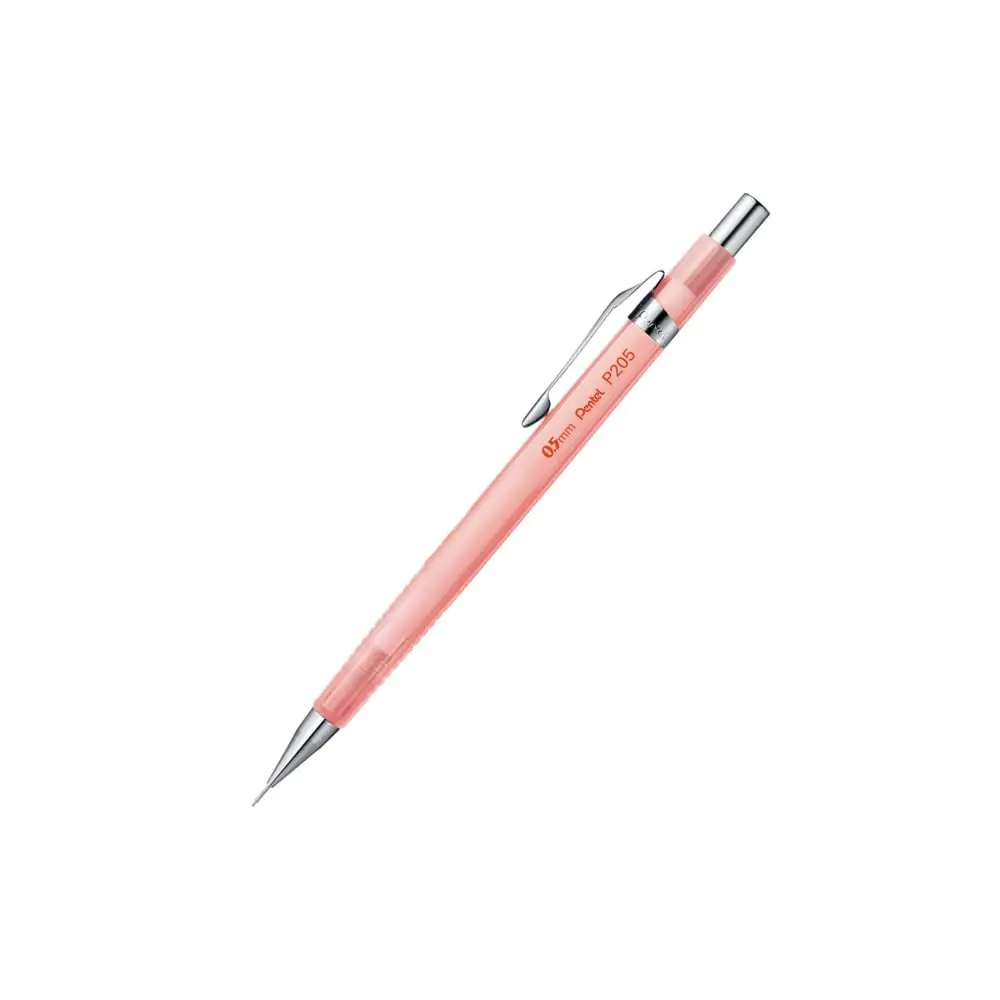 Lapiseira Sharp P200 Clena 0.5mm Pentel Rosa Transparente