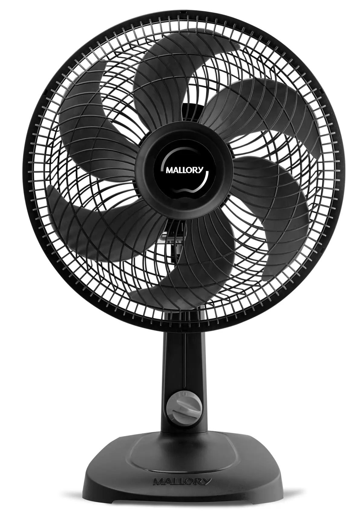 Ventilador de Mesa Mallory Turbo Compact 30 cm, Silencioso, Hélice de 6 pás, Grade Especial em Sistema TS, Máxima Vazão e Mínimo Ruído - 220V