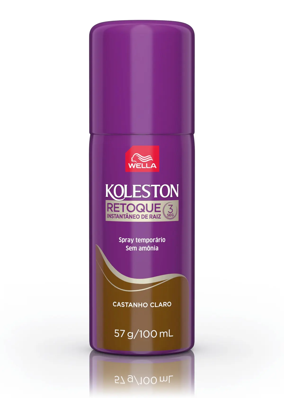 Retoque Raiz Capilar Koleston Instantâneo Castanho Claro 100ml