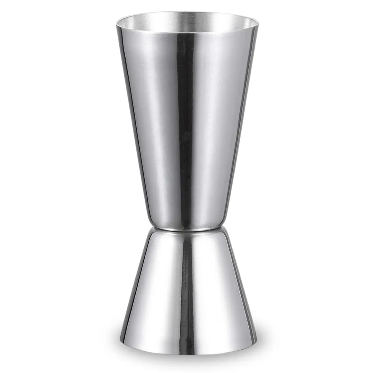 Dosador Bebidas Duplo 50ml 25ml Aço Inox Jigger Profissional Medidor Drinks Gin Whisky Caipirinha Bartender - 1