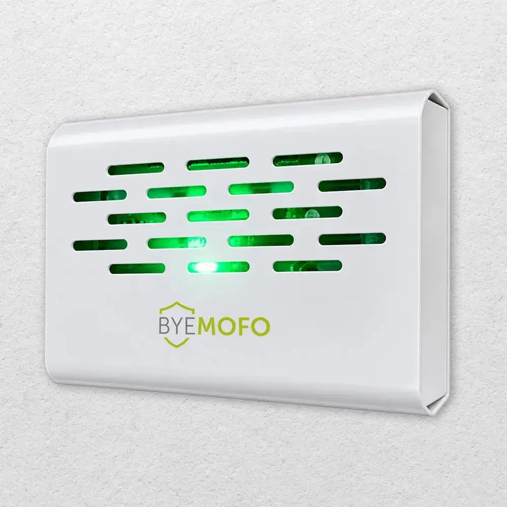 Antimofo Eletrônico Antiácaro Fungos Desumidificador Byemofo Branco 127