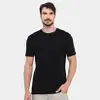 Camiseta Masculina Tommy Jeans Preta Básica - 1