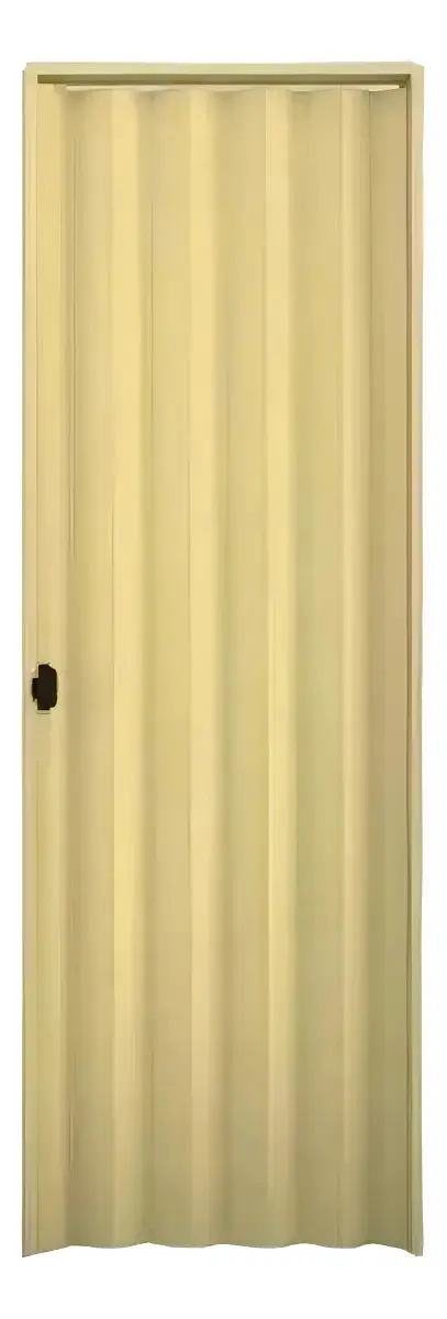 Porta Sanfonada 70x2,10m Plasbil Cor Areia
