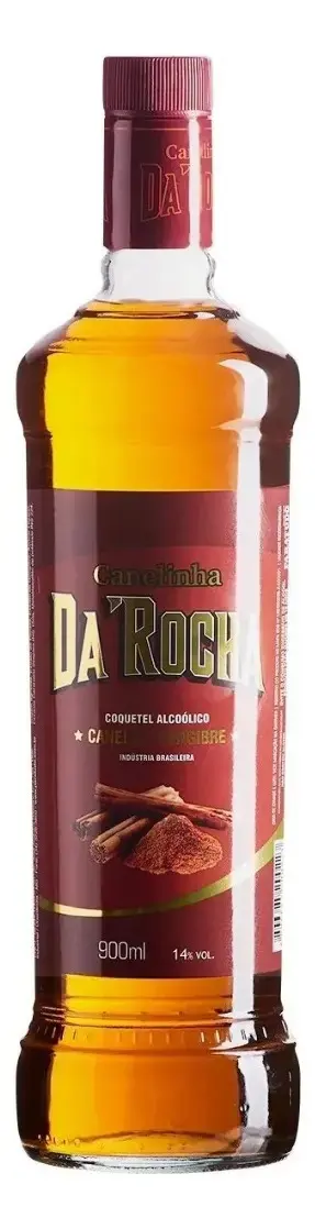 Canelinha Da Rocha Coquetel Canela Gengibre Cachaça 900ml - 1