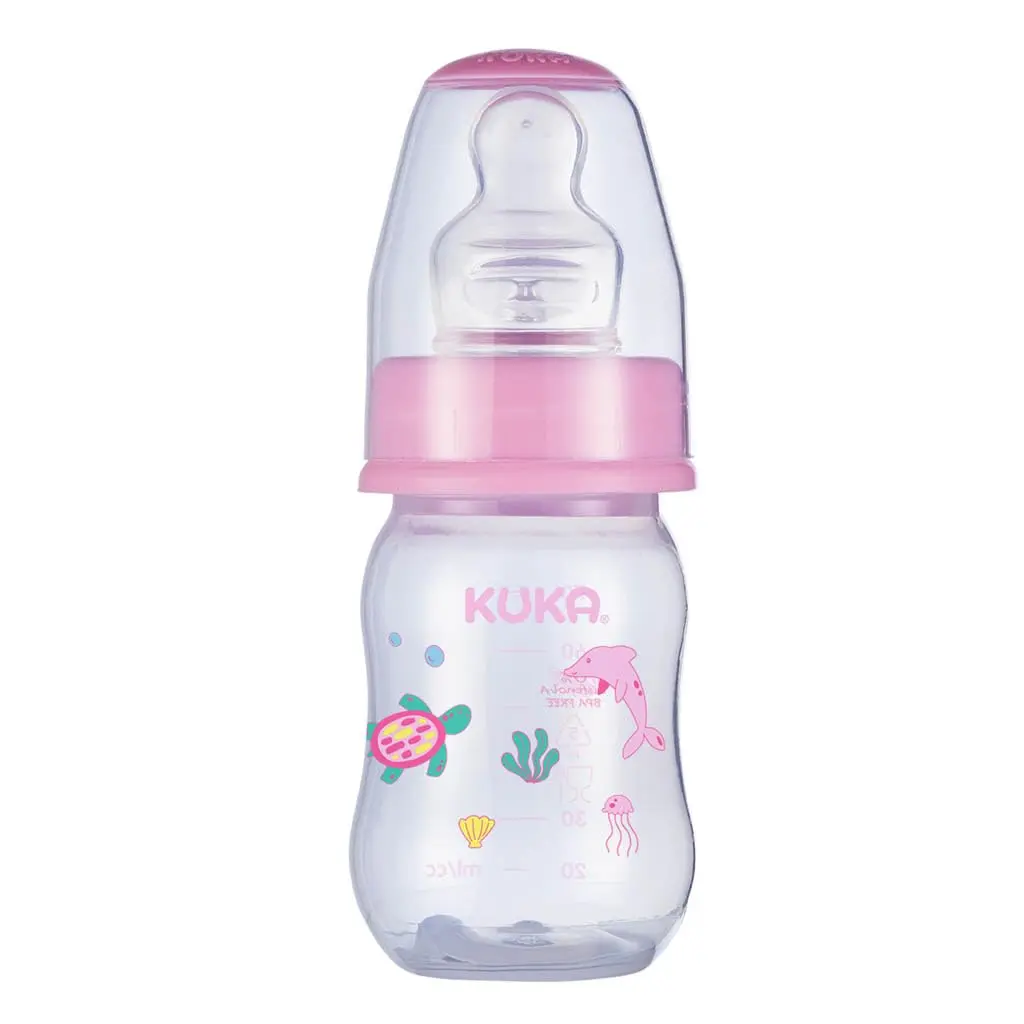 Kuka Mamadeira 70 Ml Natural Color Número 1 Rosa