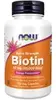 Biotina 10000mcg ( 10mg ) 120 Cápsulas Now Foods - 1