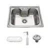 Cuba de Cozinha Inox 50x40 com Acessórios - 1