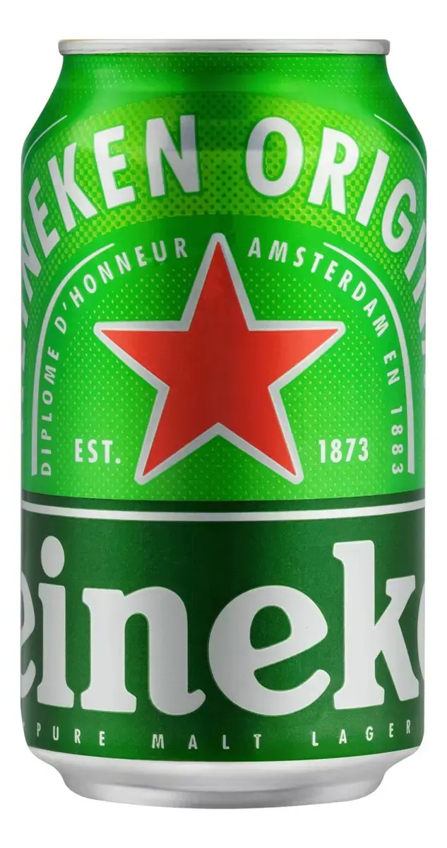 Cerveja Heineken Premium Puro Malte Lagerloira lata 350ml