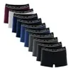 Kit 10 Cuecas Boxer Algodão Masculina M Sortidas - 1