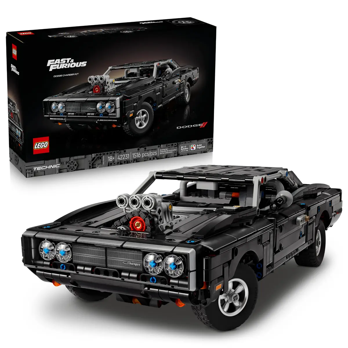 LEGO Technic Carro Fast and Furious Dodge Charger R/T 42231
