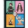 Caderno Tilibra Demon Slayer 1 Matéria 80 Folhas