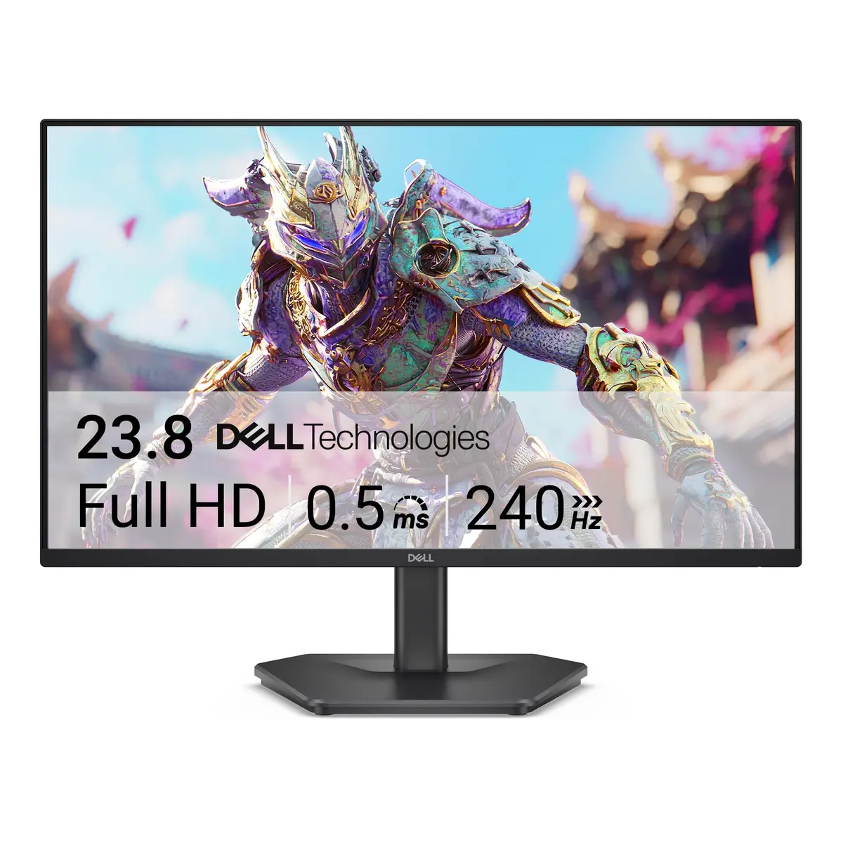 Monitor Dell 24", Full Hd (1920 x 1080), 240 Hz, Ips, Hdr10, Se2426hg | 1000:1 de contraste, Brilho de 300 nits, 99% sRGB, Anti-Ofuscante, HDR10, VESA 100 x 100, Peso 2,72 kg