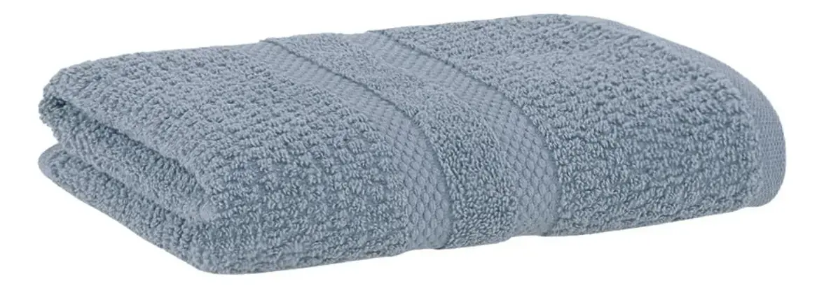 Toalha De Rosto Buddemeyer Avulsa 100% Algodão Vanilla Azul 3217