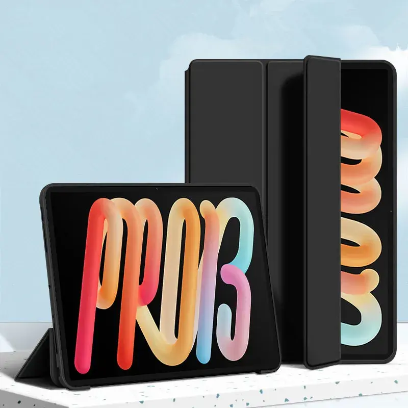 Capa para Lenovo Xiaoxin Pad Pro 13" GT13 2026 TB376FC/TB378FC Idea Tab Pro Gen2 13in com Suporte Magnético Dobrável e Capa Traseira de TPU Macio