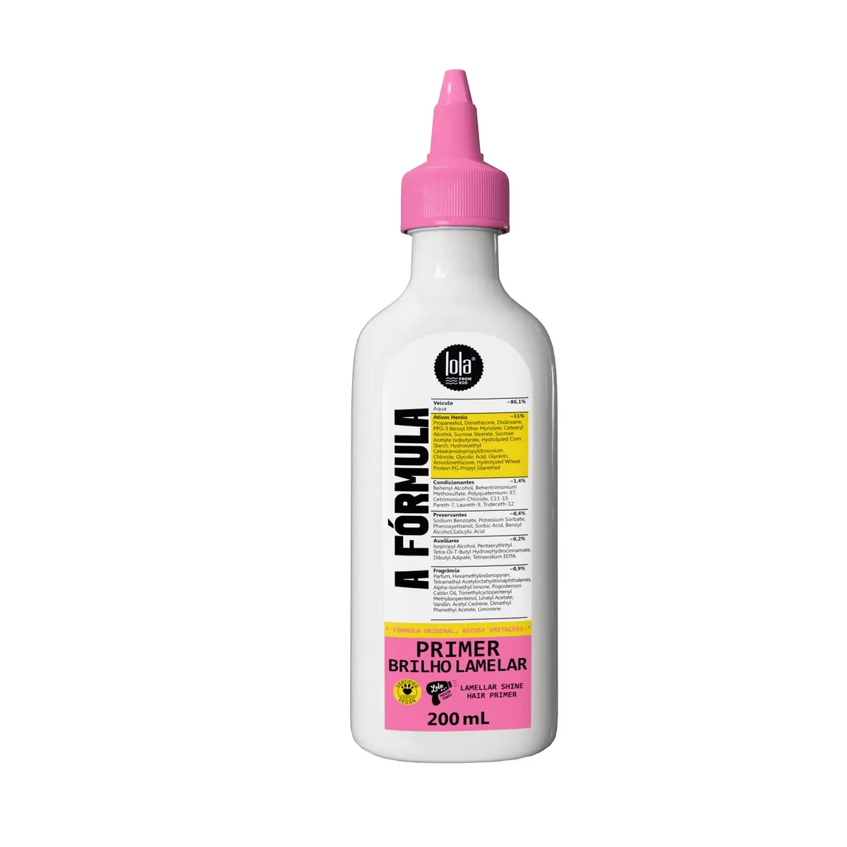 Lola From Rio Leave-In Primer A Fórmula Brilho Lamelar 200 ml - 1
