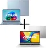 Combo Notebook ASUS Vivobook S 14, Intel Ultra 7 256V, 16/512GB – S5406SA-PP218W Mist Blue + Notebook ASUS Vivobook 15, R7-5825U, 8/512GB – M1502YA-NJ - 1