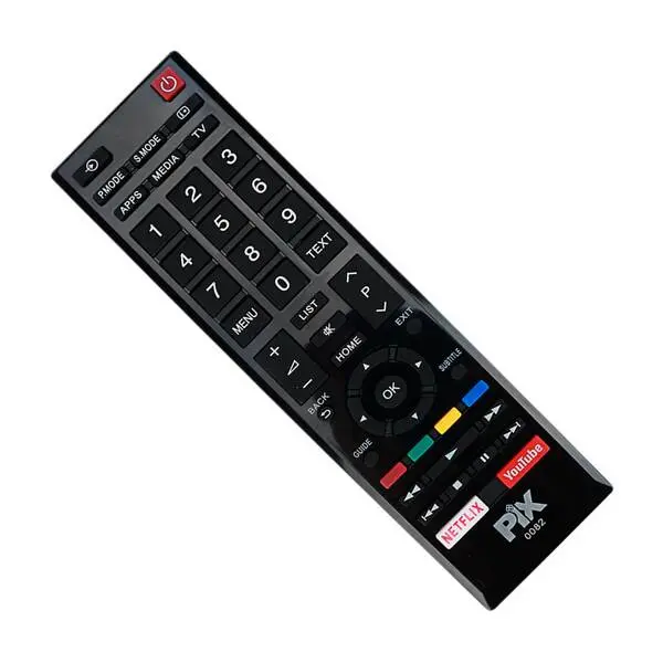 Controle Remoto Compatível Toshiba Ct-8547 - Smart Tv - 1