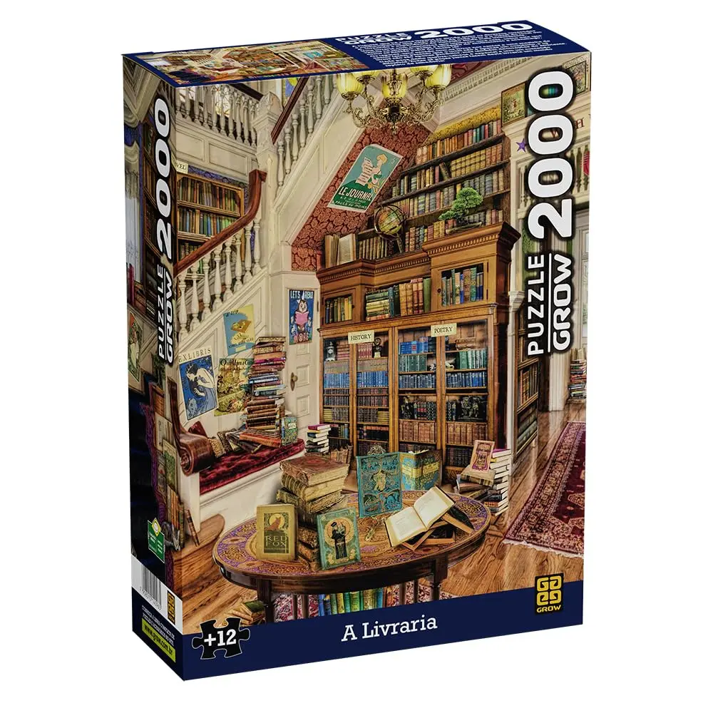 Quebra Cabeca 2000 Pcs a Livraria