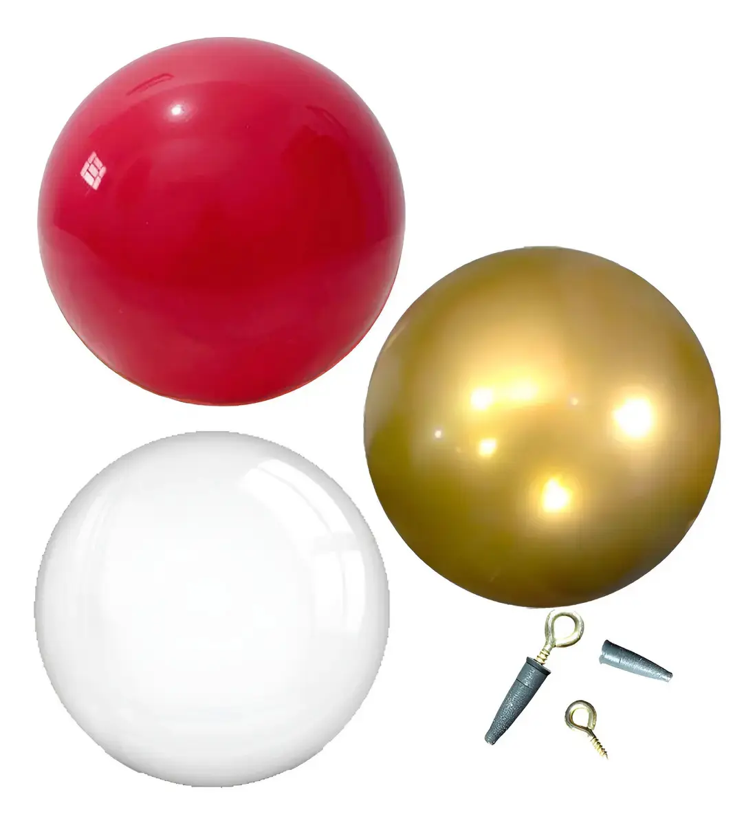 Kit 10 Balões Vinil 38cm Liso Diversas Cores Decoração Festa - 1