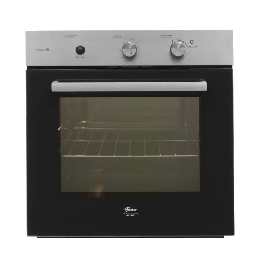 Fischer Forno a Gás Embutir Infinity 78L com Grill Inox 127V - 1