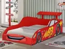 Cama De Solteiro Carro Mcqueen Vermelho - 1