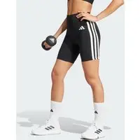 Calça Legging Curta Optime Essentials 3 Listras Mulher adidas