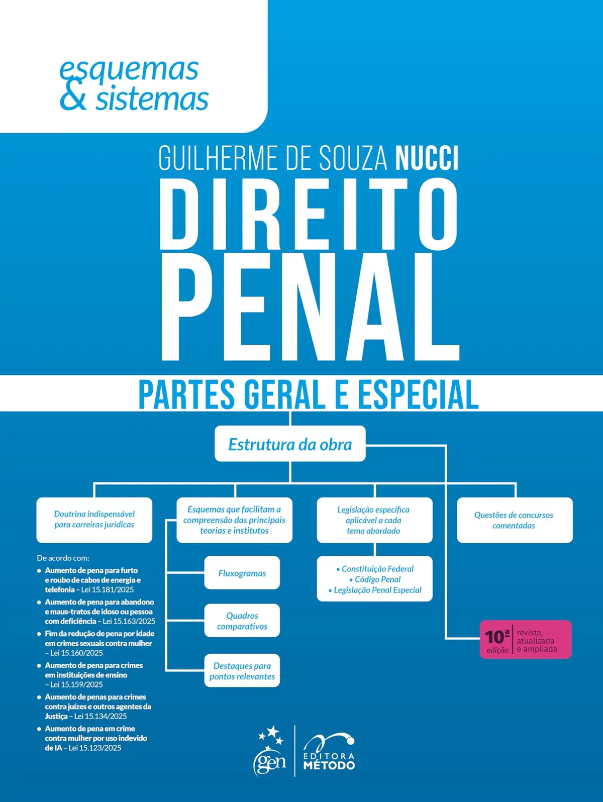 Direito Penal - Partes Geral e Especial - Esquemas & Sistemas - 10ª Edição 2026 - 1