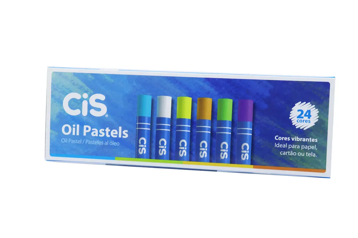 Giz Pastel Cis 24 Cores, Cis, Giz Pastel 58.7000, Multicor - 1
