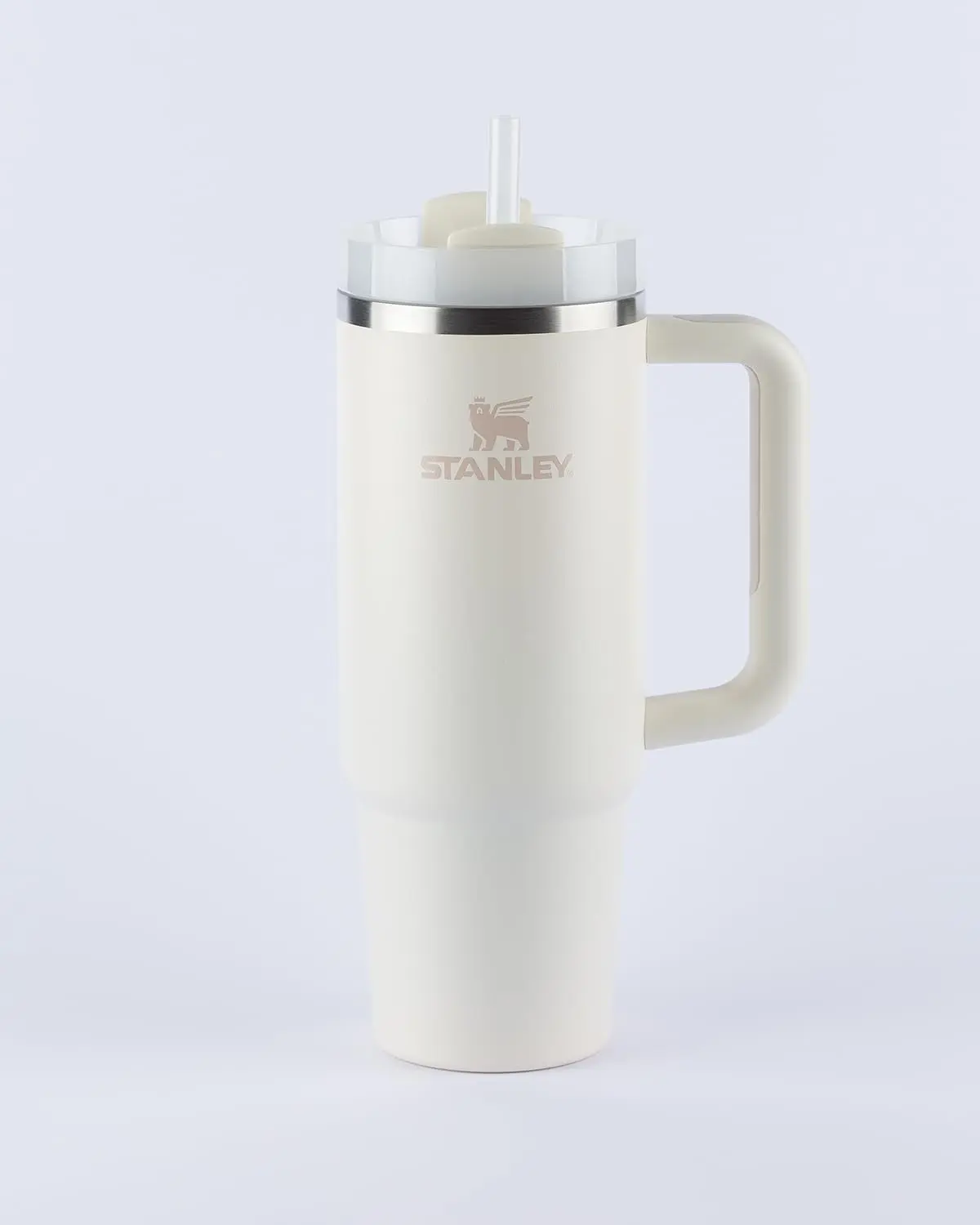 Stanley - Copo Quencher H2.0 FlowState 887ml - Copo de aço inoxidável com tampa, isolamento a vácuo, para água, chá gelado, café, smoothies e muito mais, Cream