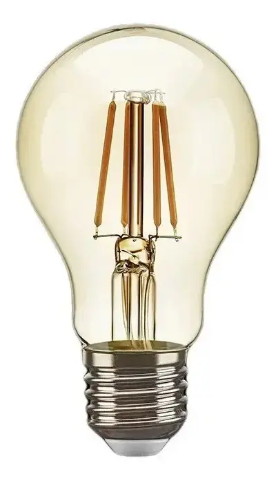 Lâmpada Filamento Led A60 4w 2200k Retro Elgin Cor da luz Branco-quente thumbnail 4