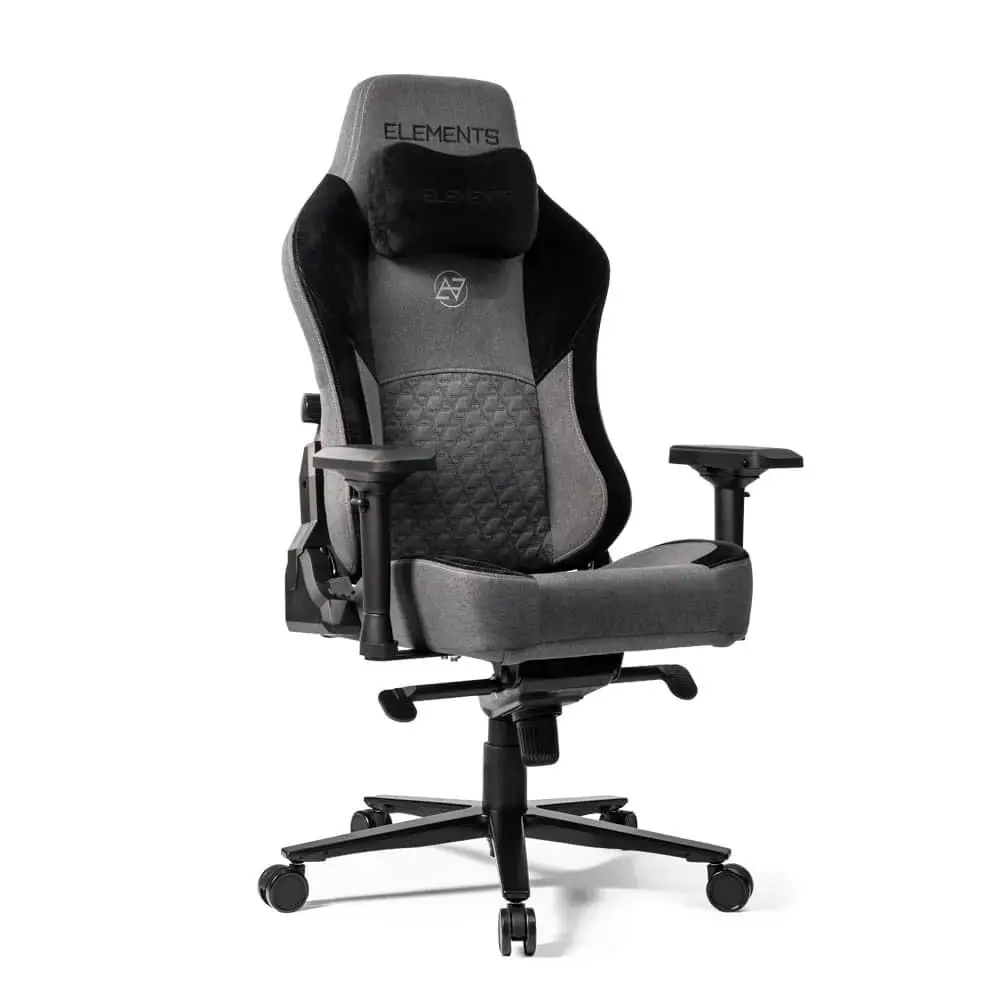 Cadeira Gamer Ergonomica Lunari Fearless Apoio Lombar e Cabeça, Encosto Reclinável 150kg