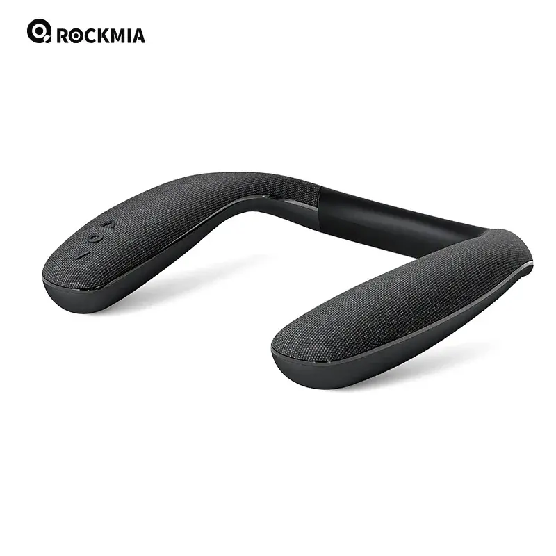 Caixa de Som Bluetooth Neckband Rockmia EBS-908 Cinza 6W BT 5.0 Estéreo Sem Fio para Casa, Trabalho, Jogos, Caminhada e Ciclismo - 1
