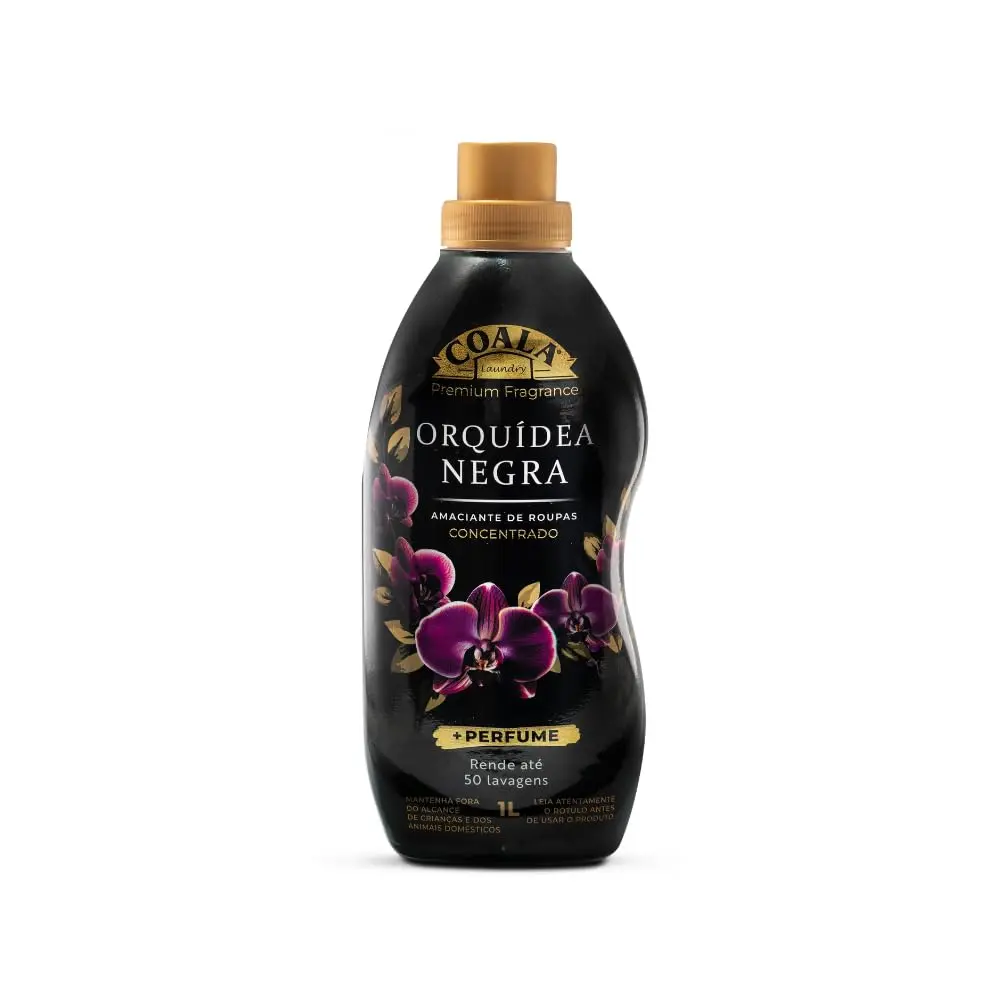 Coala Laundry Amaciante de Roupas Concentrado 1 Litro Orquídea Negra - 1
