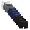 Kit 12 Cuecas Boxer Masculina Sem Costura Microfibra Reebok - 1