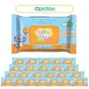 [R$ 1,98 cada] 24 Pacotes Toalhas Umedecidas Tradicional 70 Fls Baby Club - 1